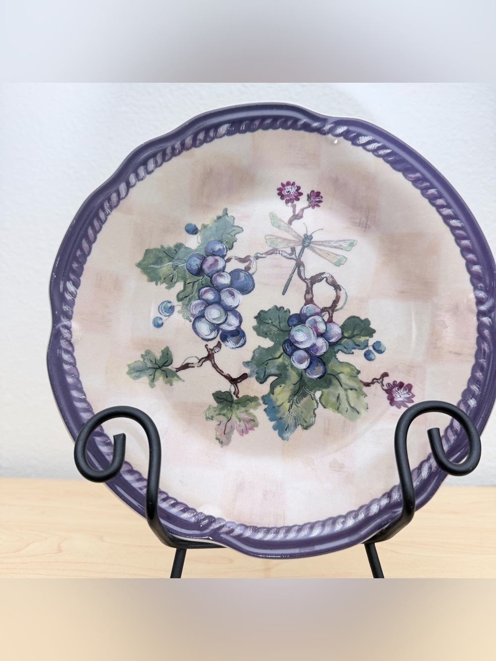 VTG Tracy Porter Dream Delicious Claret Collection Salad Plate